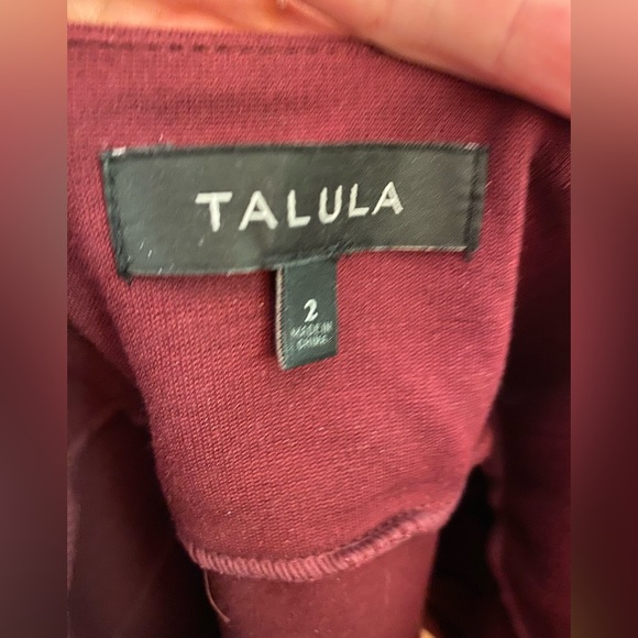 Burgundy skirt. - Picture 2 of 3